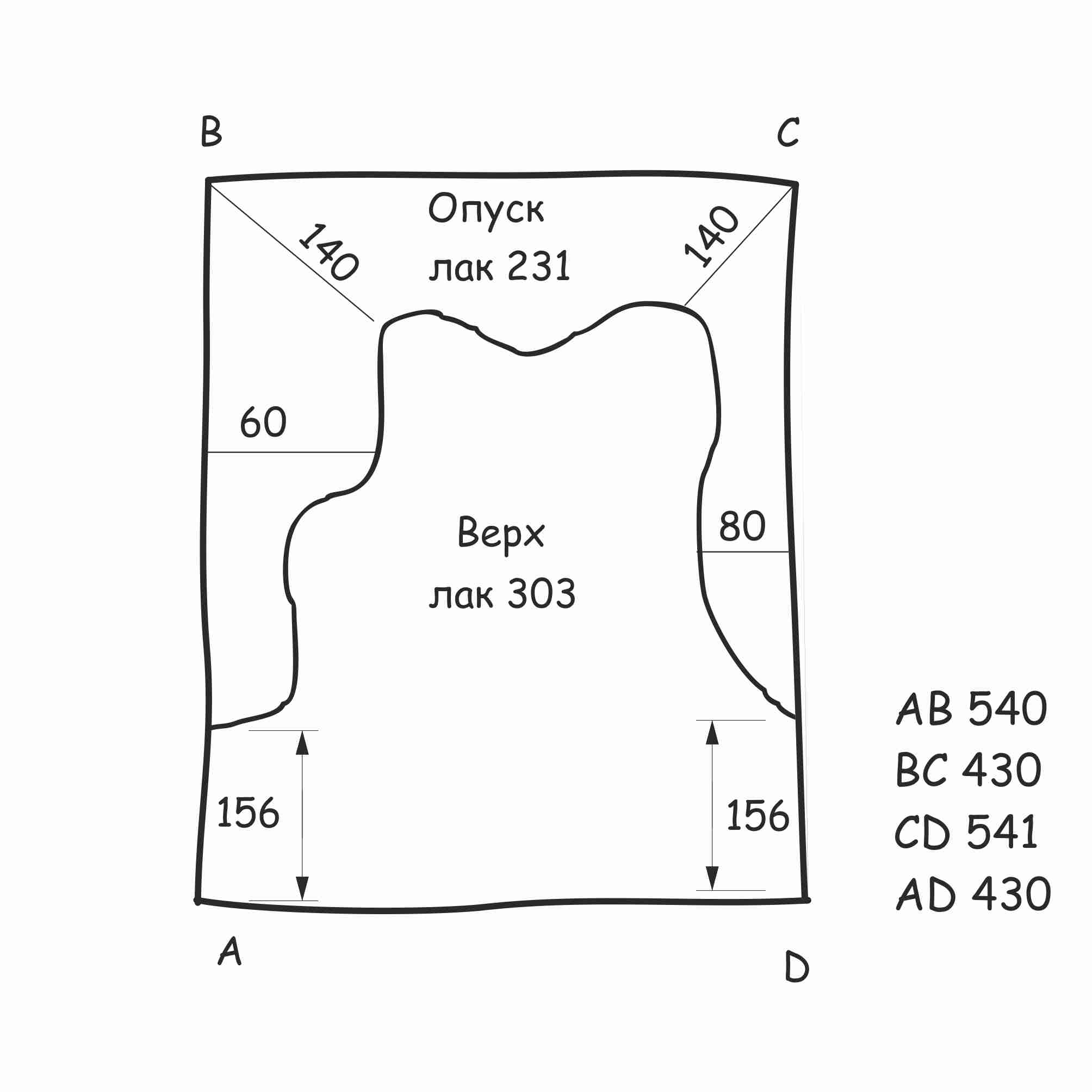 выбор формы для двухуровневого потолка