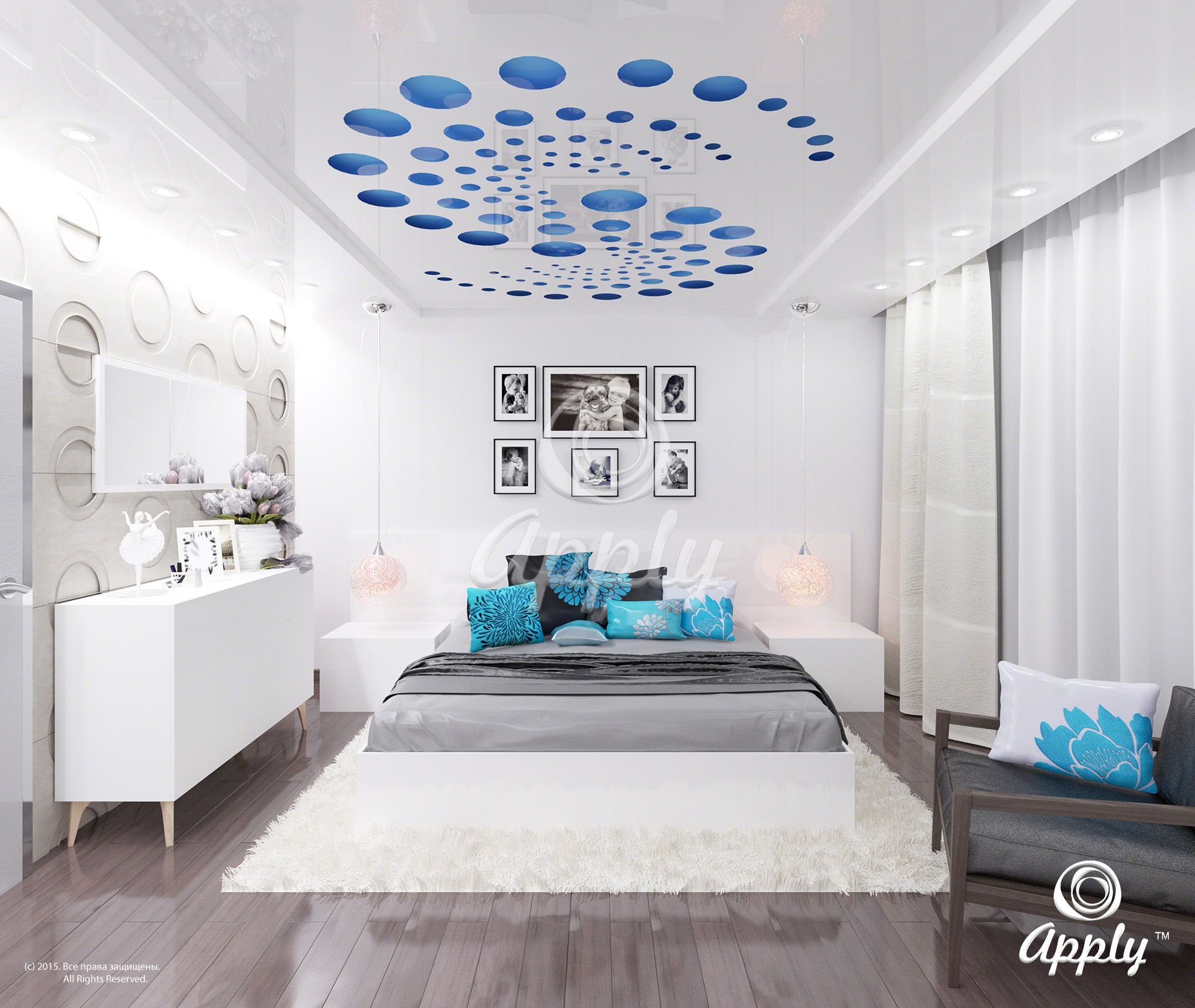 галерея резных потолков Apply