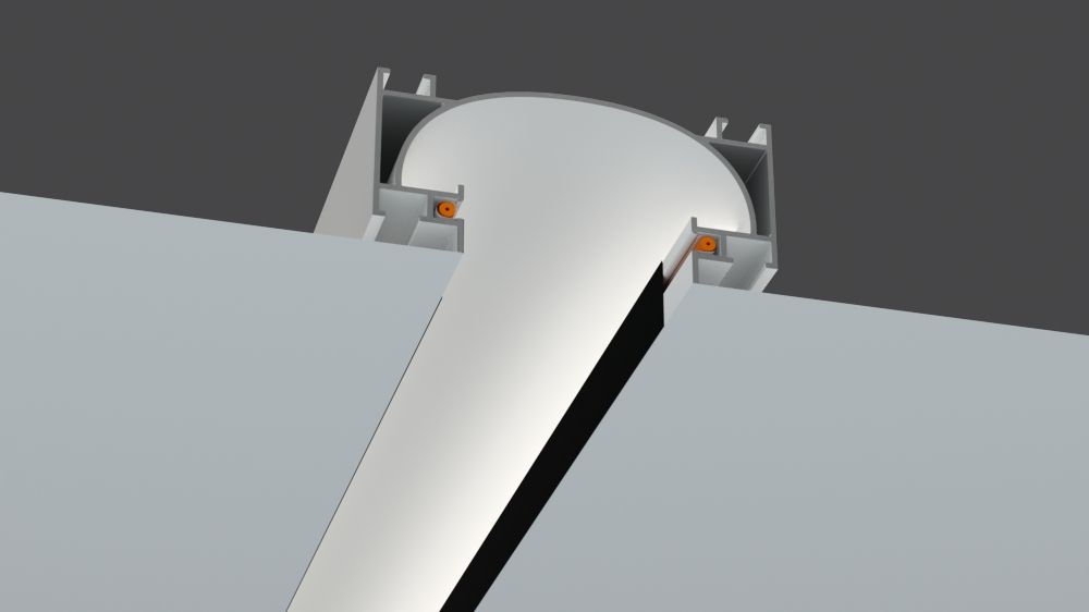 Профиль световая арка для натяжных потолков